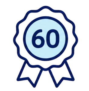 การันตี 60 วัน คืนเงิน